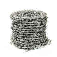 Reverse twist or regular twist galvanized barbed wire fence wire wall